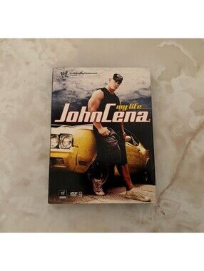 Vintage WWE John Cena : My Life (DVD, 2007, 3-Disc Set) W/ Insert